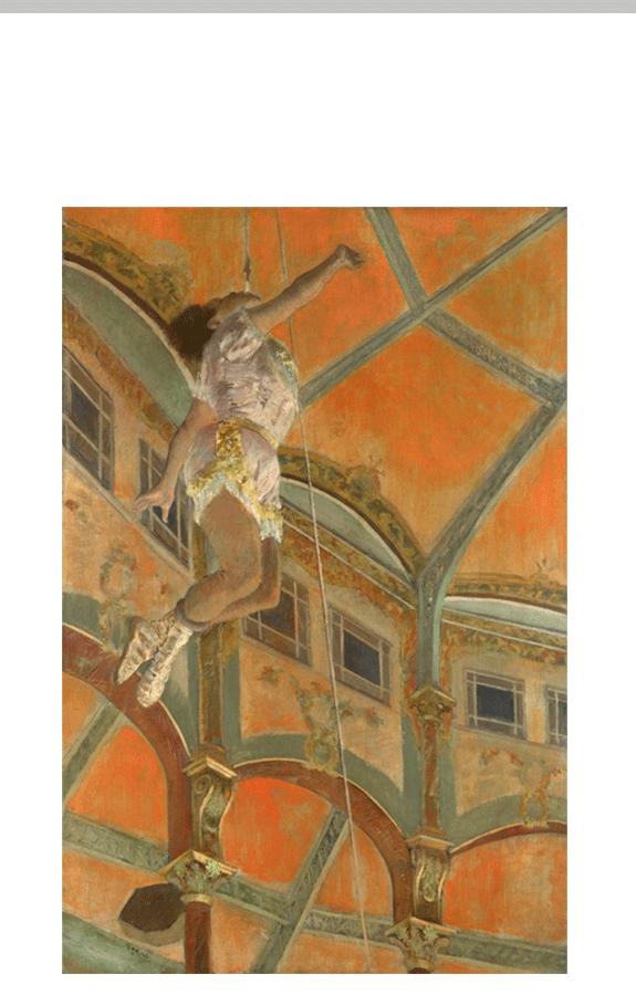 Germain Hilaire Degas Degas Miss La La at the Cirque Fernando p