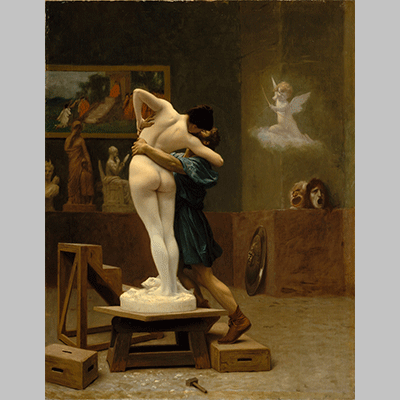 Jean Gerome - Pygmalion and Galatea (c1890)