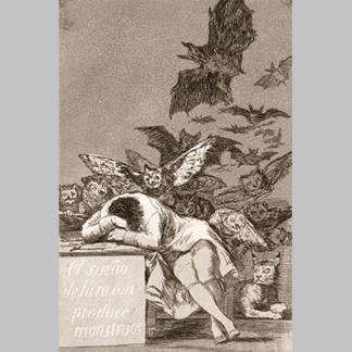 Goya - Y Lucientes the Sleep of Reason Produces Monsters (1799)