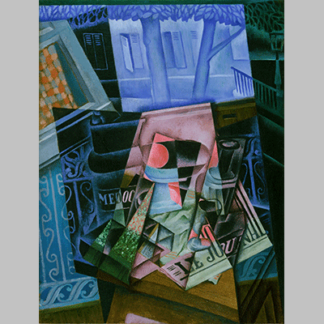 Gris Still Life before an Open Window icon