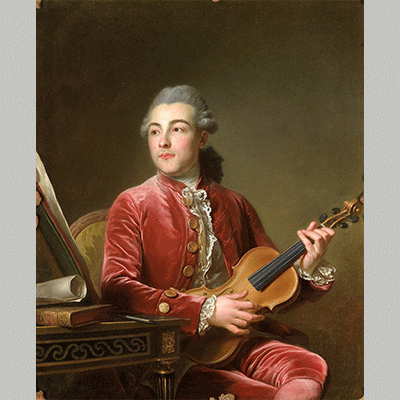 Guillaume Voiriot Herr mit Violine