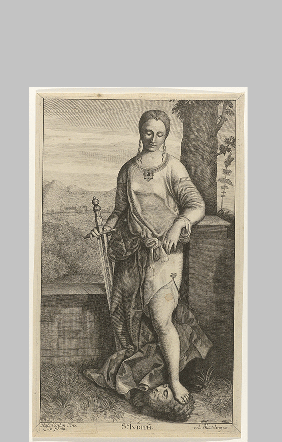 H. Judit Monogrammist LSA naar Giorgione naar Rafael 1655 1690