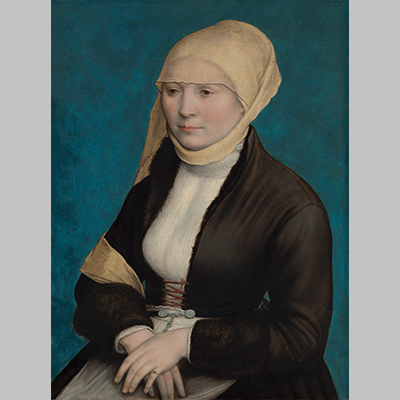 Hans Holbein the Younger Portrait of a Woman from Southern Germany