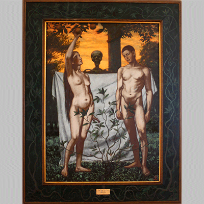 Hans Thoma Adam and Eve 1897