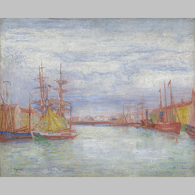 Haven van Oostende, James Ensor, 1900 i