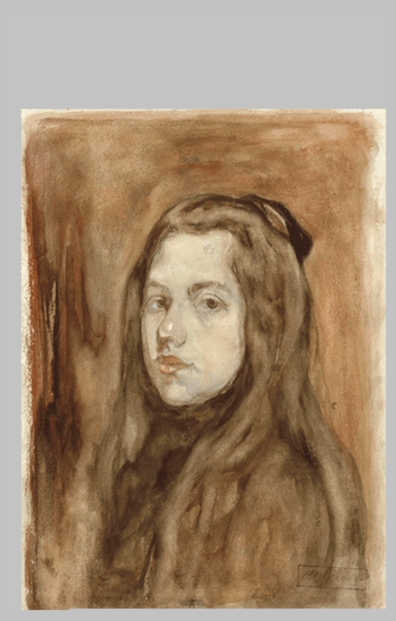 Haverman Portrait of a Girl with Long Hair 1