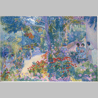 Henri Edmond Cross Afternoon in the Garden