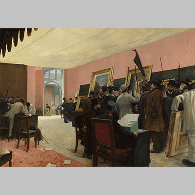 Henri Gervex - A Session of the Painting Jury icon