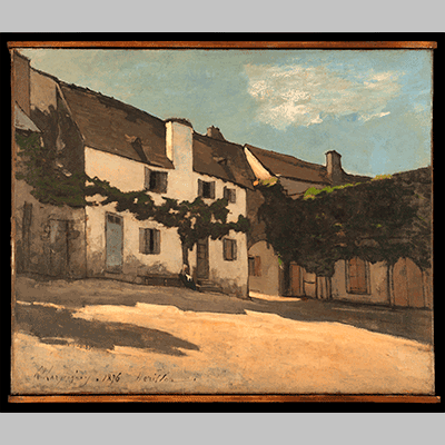 Henri Joseph Harpignies - Maison à Herisson