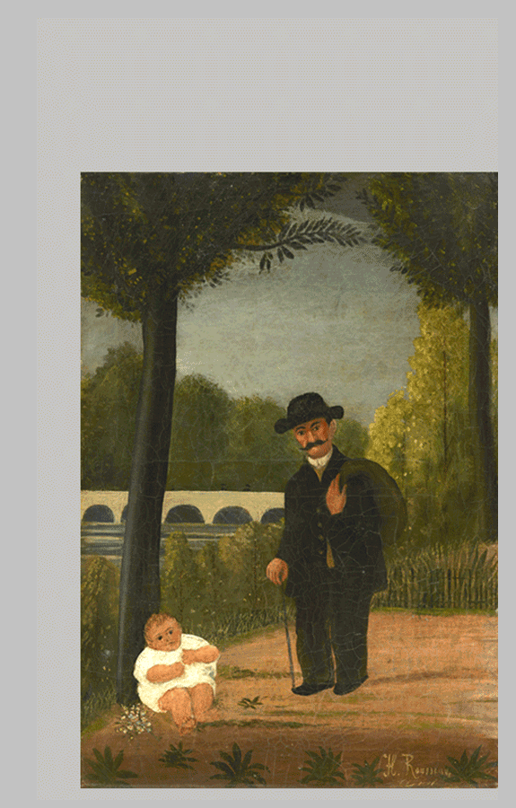 Henri Rousseau Stroller and Child tb2
