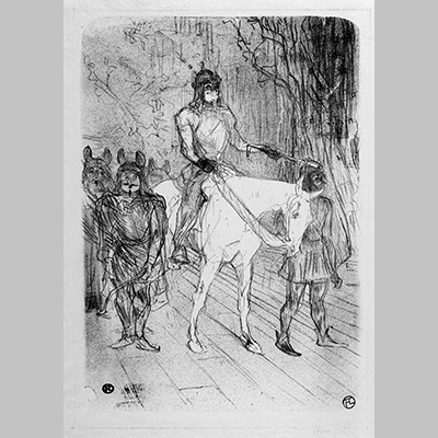 Henri de Toulouse Lautrec - Entrée de Brasseur dans Chilpéric
