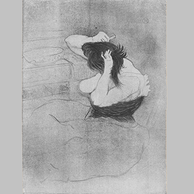 Henri de Toulouse Lautrec Woman Combing Her Hair