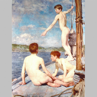 Henry Scott Tuke The Bathers