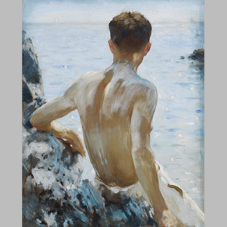 Henry Scott Tuke Beach Study