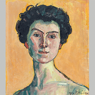 Hodler Bildnis Clara Pasche Batie 1914