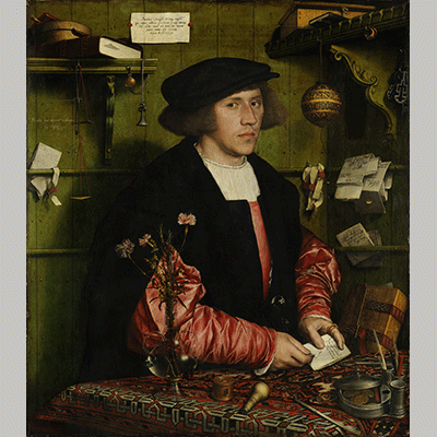 Holbein der Jüngere Der Kaufmann Georg Gisze 1
