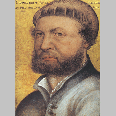 Holbein the Younger self portrait