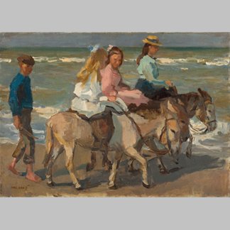 Isaac Israels - Donkey Riding