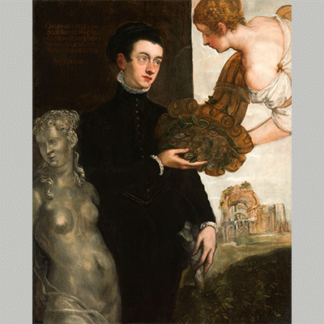 Jacopo Tintoretto Portrait of Ottavio Strada 1567
