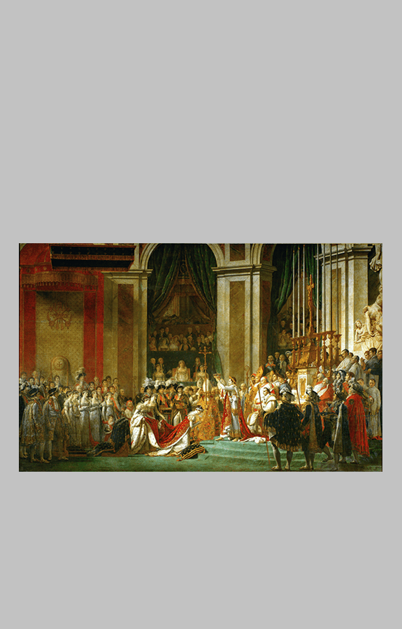 Jacques Louis David The Coronation of Napoleon (1805 1807) ar 53