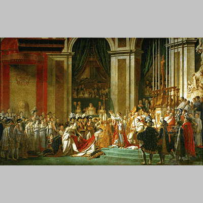 Jacques Louis David The Coronation of Napoleon (1805 1807)