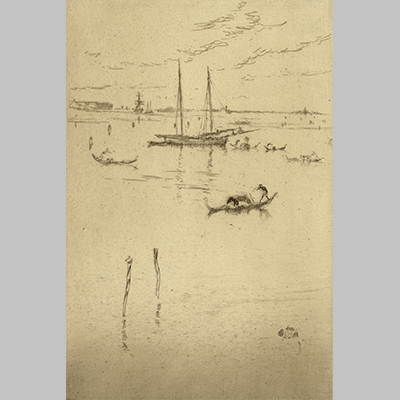 James Abbott McNeill Whistler De kleine lagune 1879 1880