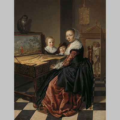 Jan Molenaer Spinet Player 1640
