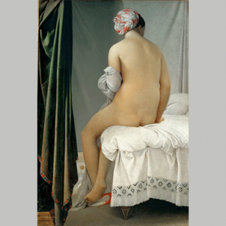 Jean Auguste Dominique Ingres - La Baigneuse Valpincon