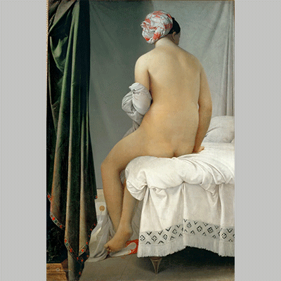 Jean Auguste Dominique Ingres - La Baigneuse Valpincon