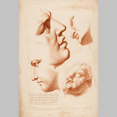 Jean Francois Robilliac Head of a Man and Woman 3 c1780