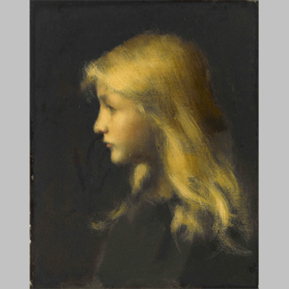 Jean Jacques Henner Fillette blonde