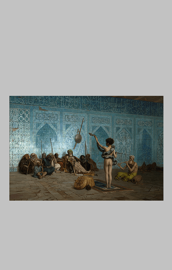 Jean Leon Gerome Le charmeur de serpents ar 7553F