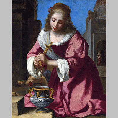 Johannes Vermeer Saint Praxedis