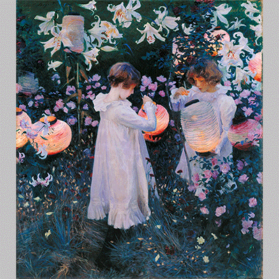 John Singer Sargent Carnation, Lily, Lily,, Rose