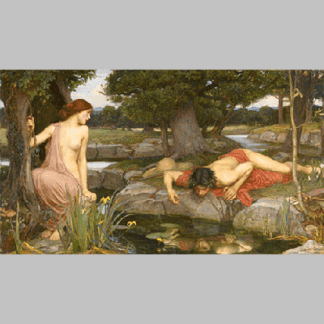 John William Waterhouse - Echo and Narcissus