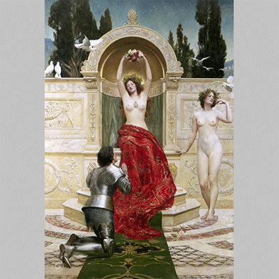 John Collier In the Venusberg Tannhauser c 1901