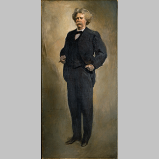 John White Alexander Samuel L. Clemens Mark Twain 1912 or 1913