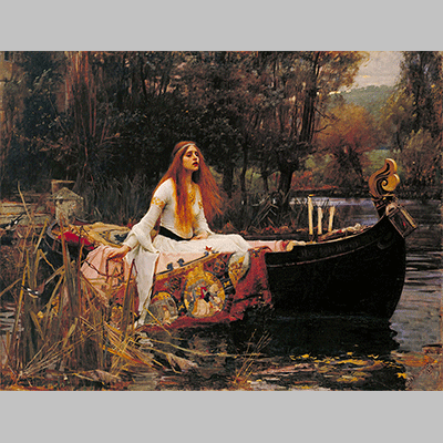 John William Waterhouse The Lady of Shalott