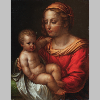 Josef Abel Madonna mit Kind 2207 Osterreichische Galerie Belvedere