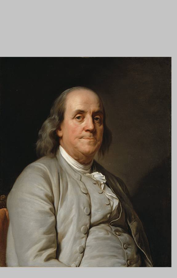 Joseph Siffrein Duplessis Benjamin Franklin d1