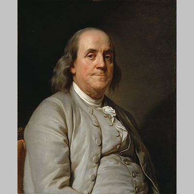 Joseph Siffrein Duplessis Benjamin Franklin
