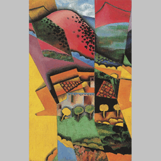 Juan Gris Paysage à Céret