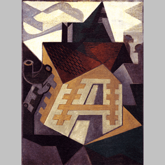 Juan Gris Landschaft bei Beaulieu