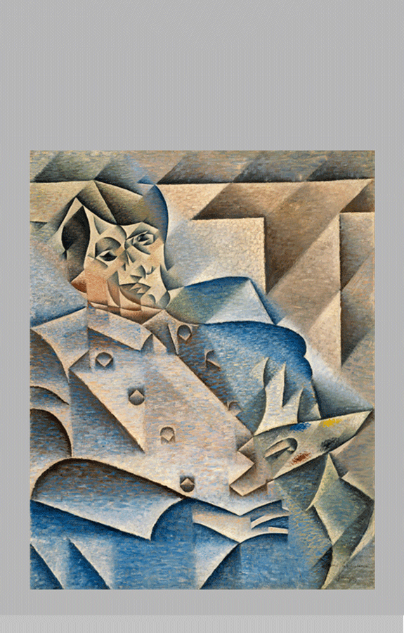 Juan Gris Portrait of Pablo Picasso 4