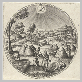 Juli Adriaen Collaert after Hans Bol 1578 1582