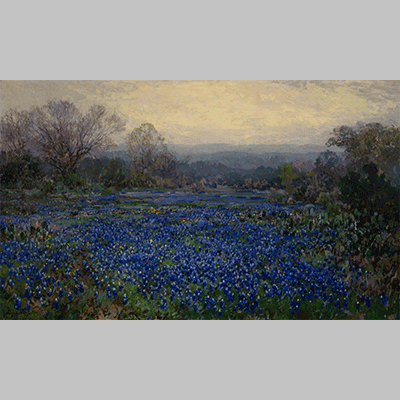 Julian Onderdonk - Untitled (Field of Bluebonnets)