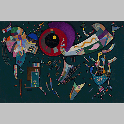 Kandinsky Around the Circle, 1940