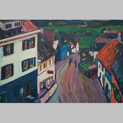 Kandinsky - Blick aus dem Fenster des Griesbräu