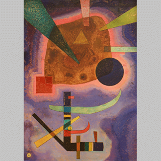 Kandinsky Drei Elemente 1925