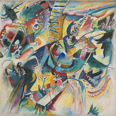 Kandinsky Improvisation Klamm 1